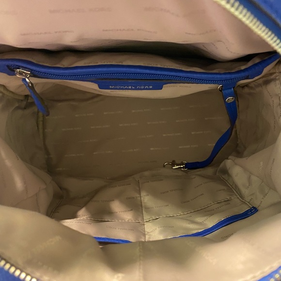 Michael Kors Large Rhea Backpack, gently used - Picture 5 of 13